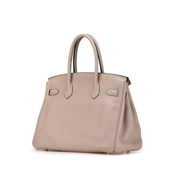 Pre-Loved Hermes Clemence Birkin Retourne 30 - Picture 2 of 11